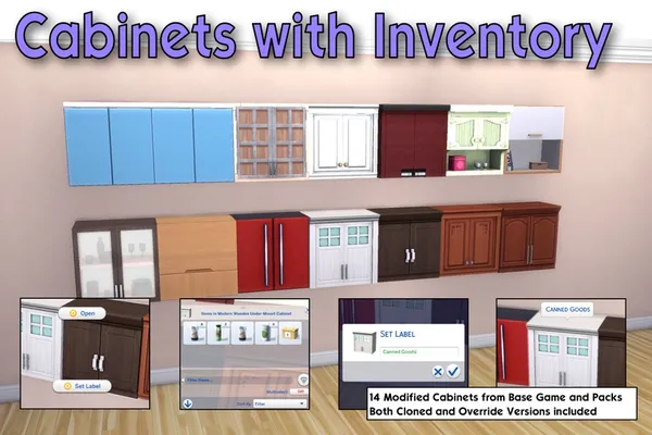 Cabinets With Inventory 